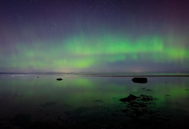 Aurora borealis, Denmark 2023